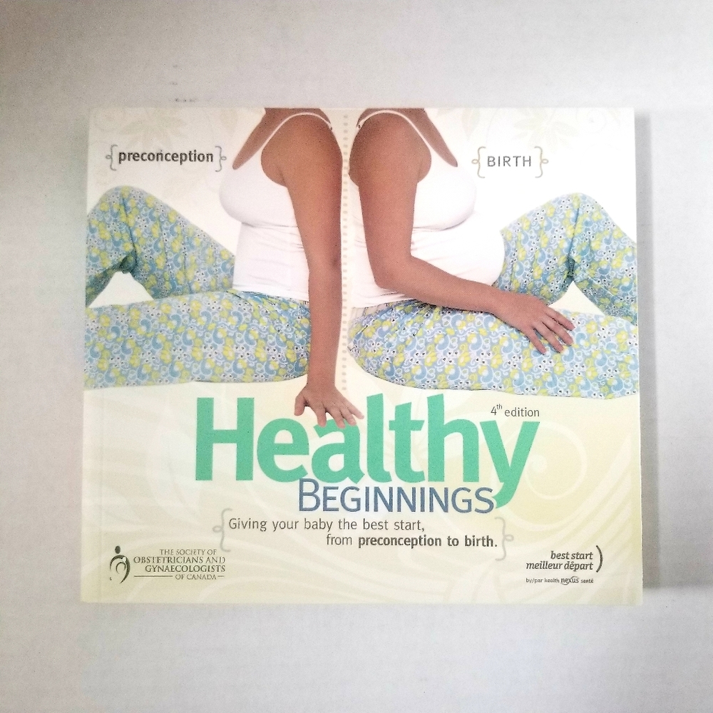 Healthy Beginnings Book from preconception to birth
